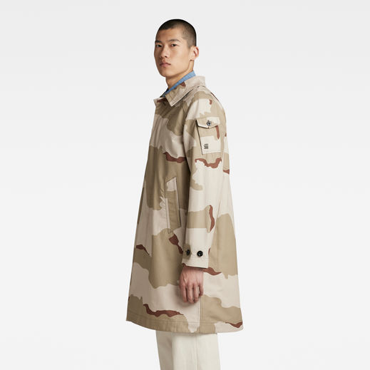 Camo Trench | マルチカラー | G-Star RAW® JP